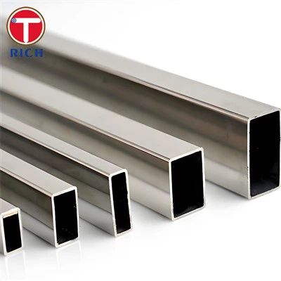 316 409 410 Tubo retangular inoxidável