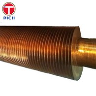 Tubo de aleta incorporado